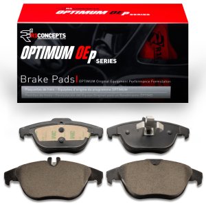 Mercedes-Benz E400 Brake Pads - Rear - R1 Concepts - Optimum OE - `10-`18